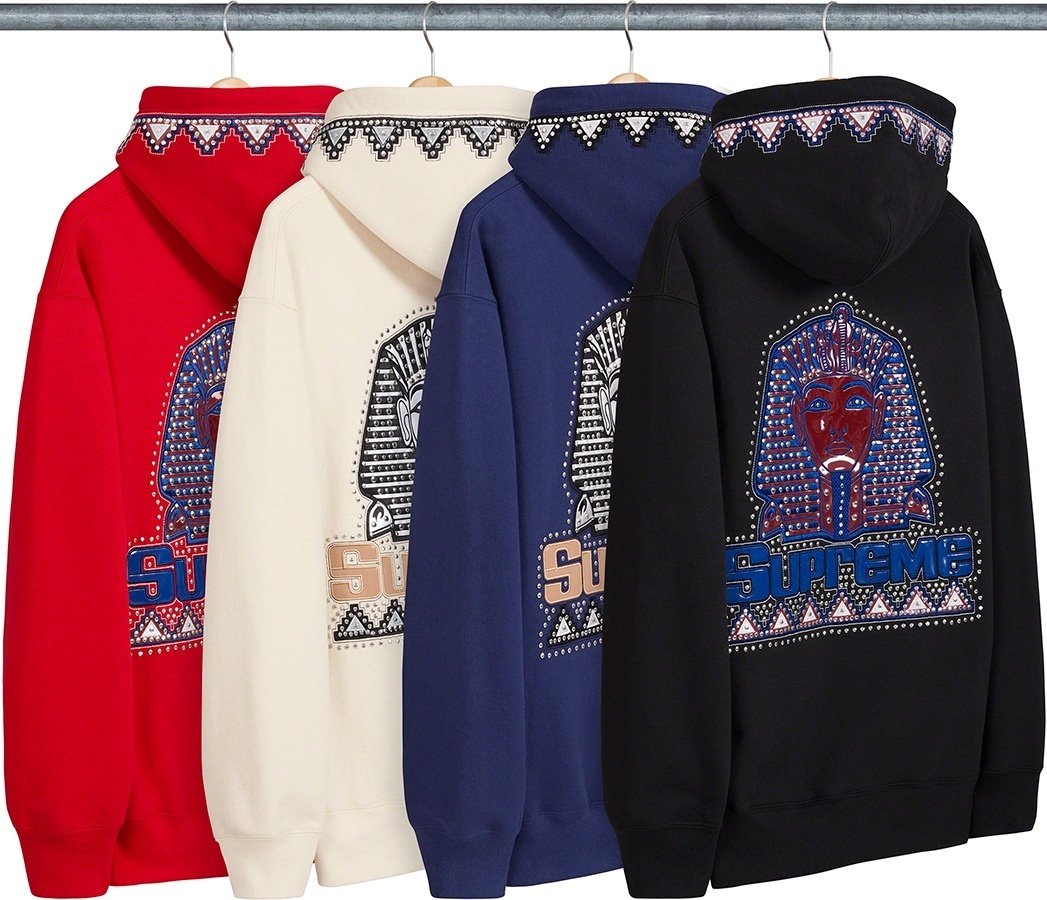 Pharaoh Studded Hooded Sweatshirt